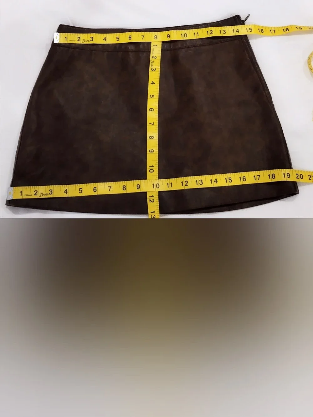 Fashion Nova Sz M  Chocolate Brown Mini Skirt